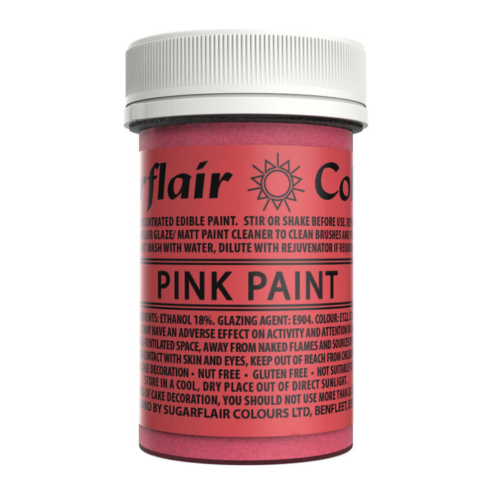 Sugarflair Matt Paint – Pink 20g