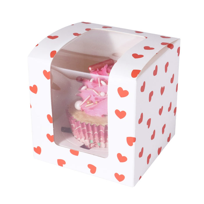 Love Hearts - Valentines Treat Boxes - Pk of 4
