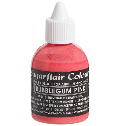 Sugarflair Airbrush Colour - Bubblegum Pink 60ml