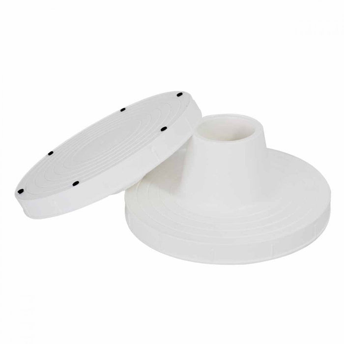 White Cake Decorating Turntable (Approx 9")