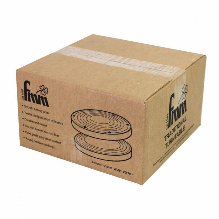 White Cake Decorating Turntable (Approx 9")