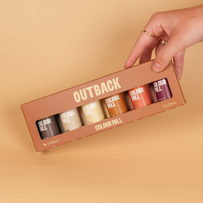 Colour Mill Outback Colours - Gift Set of 6 Oil Based Colouring