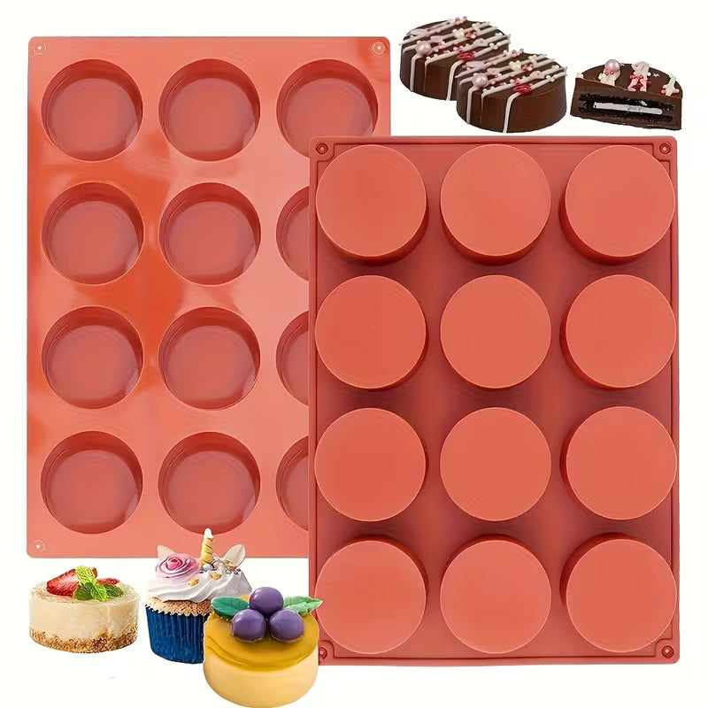 Silicone Chocolate Oreo Style Mould