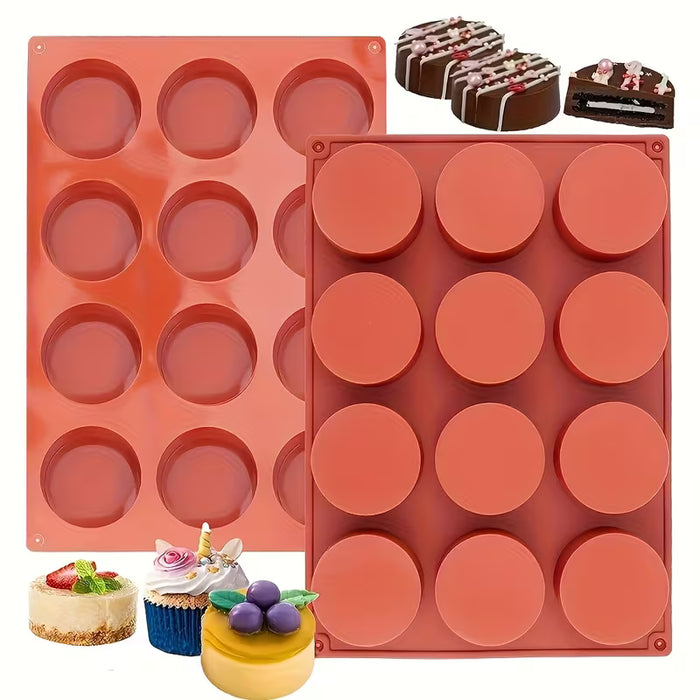 Silicone Chocolate Oreo Style Mould
