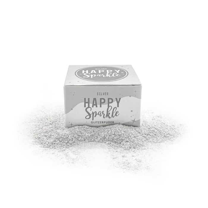 Happy Sparkle Glitter Silver E171 Free 12g