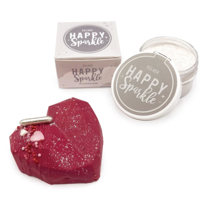 Happy Sparkle Glitter Silver E171 Free 12g