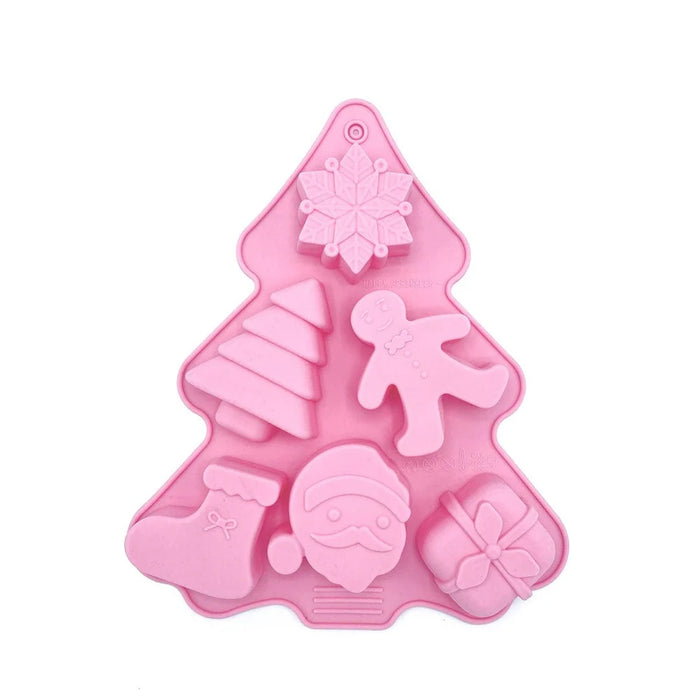 Happy Xmas silicone mould