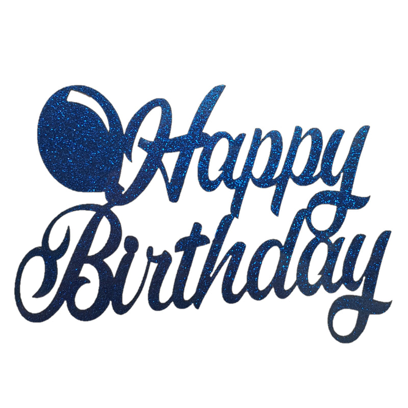 Happy Birthday Toppers 5" x 4" Approx (more coming soon)