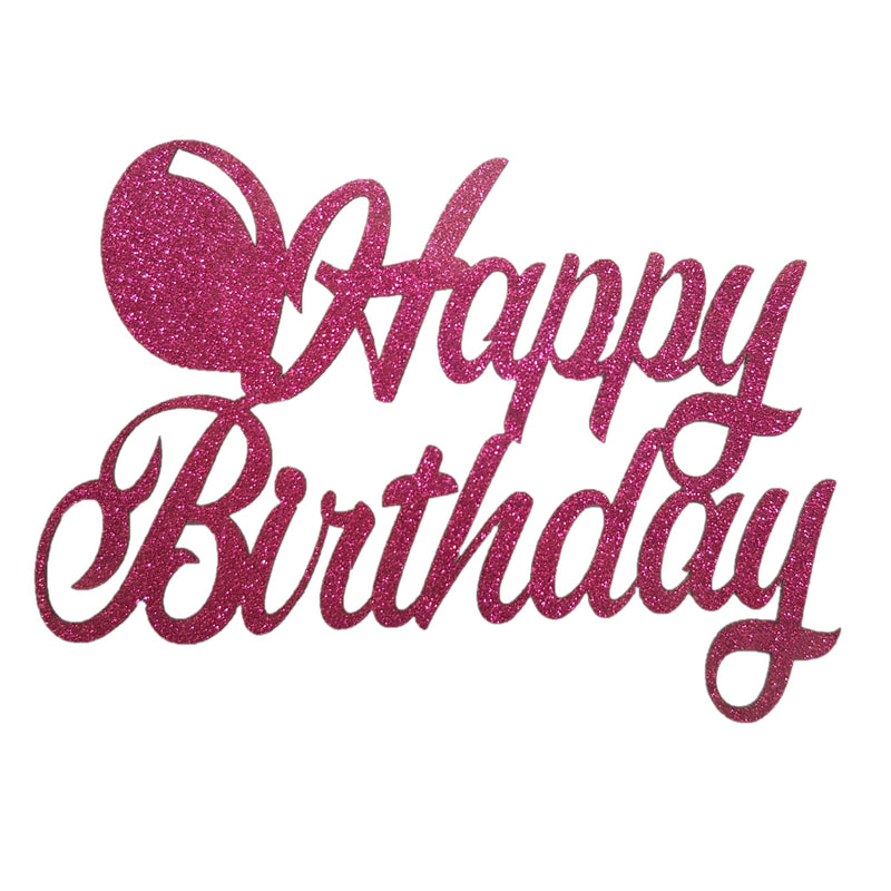 Happy Birthday Toppers 5" x 4" Approx (more coming soon)