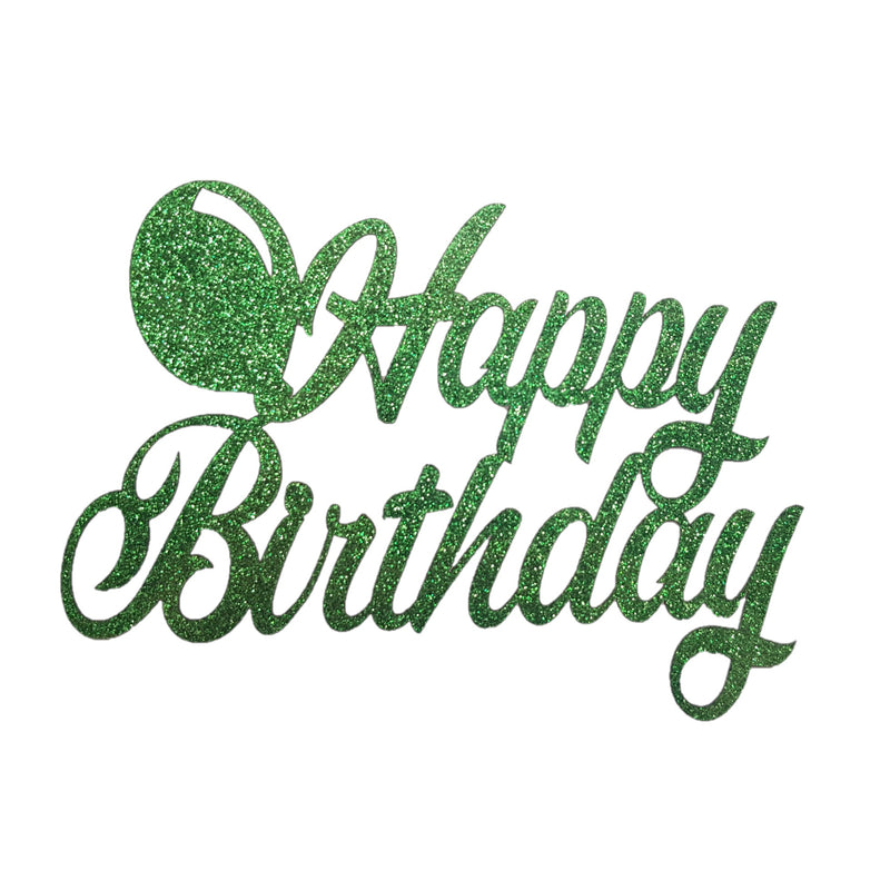 Happy Birthday Toppers 5" x 4" Approx (more coming soon)