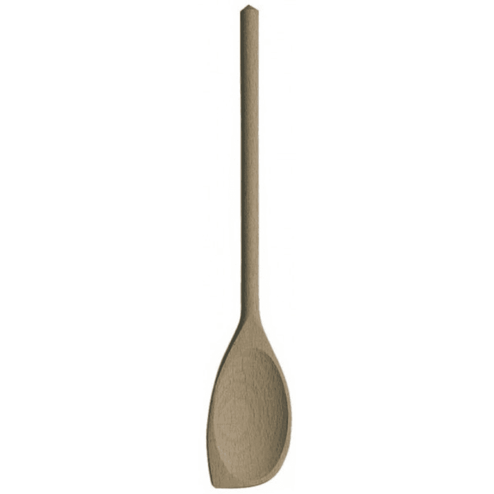 Traditional Beechwood Scraper Spoon 12"