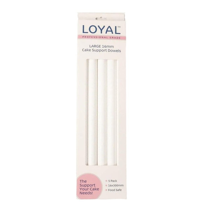 LOYAL Large Cake Dowels Heavy Duty x 5