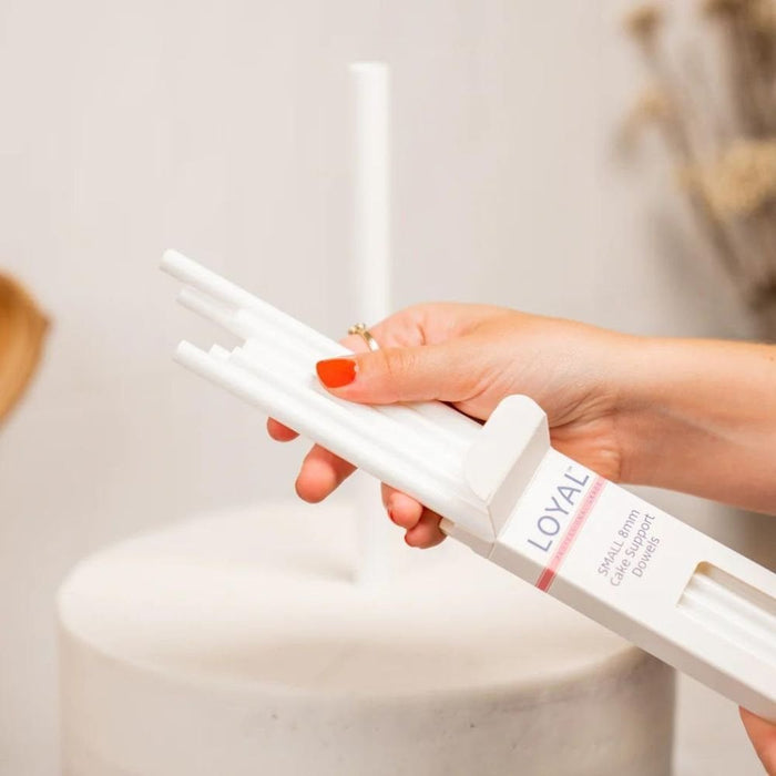 LOYAL Small Cake Dowels Heavy Duty x 10