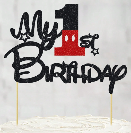 Disney 1st Birthday Topper