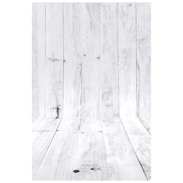 White Wood Photography Backdrop