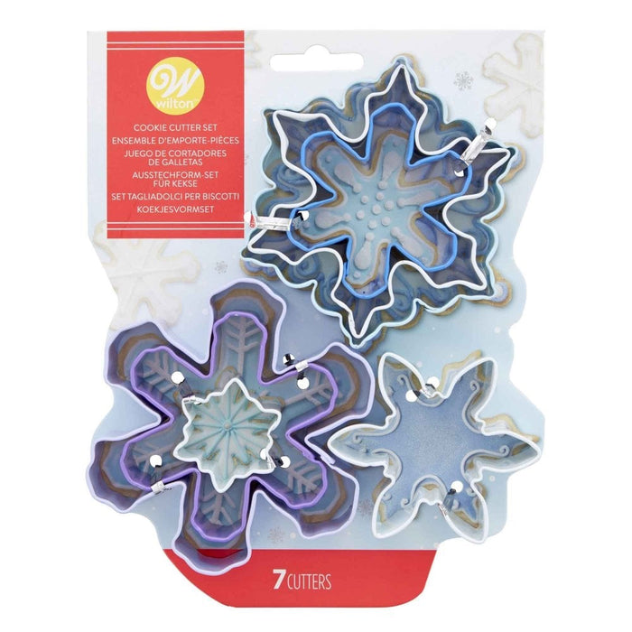 Snowflake Cookie Cutter Set of 7