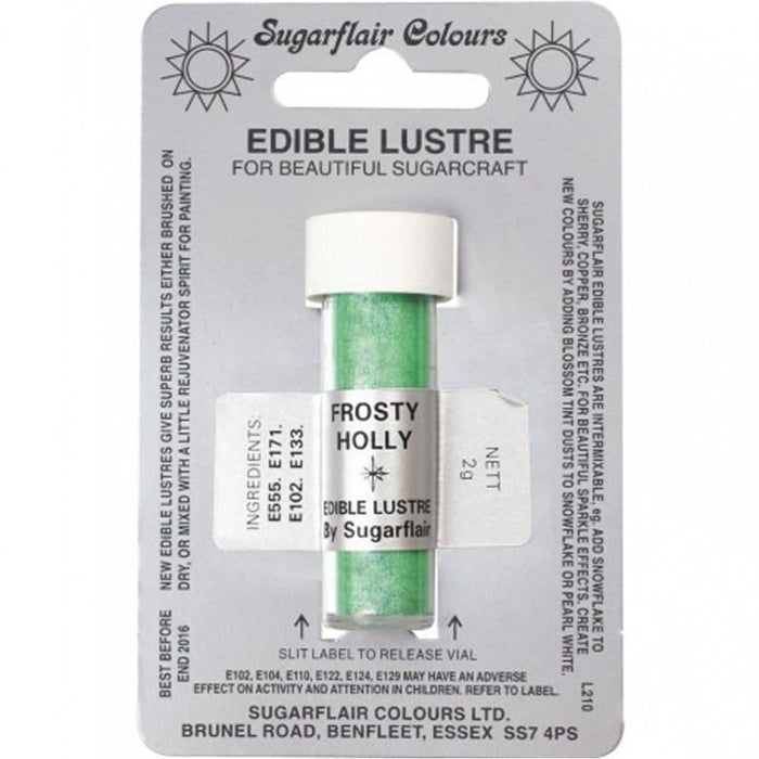 Sugarflair Frost Holly Lustre 2g