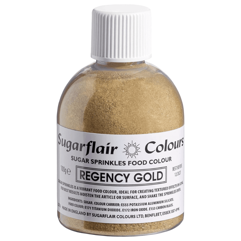 Regency Gold Sugar Sprinkles 100g