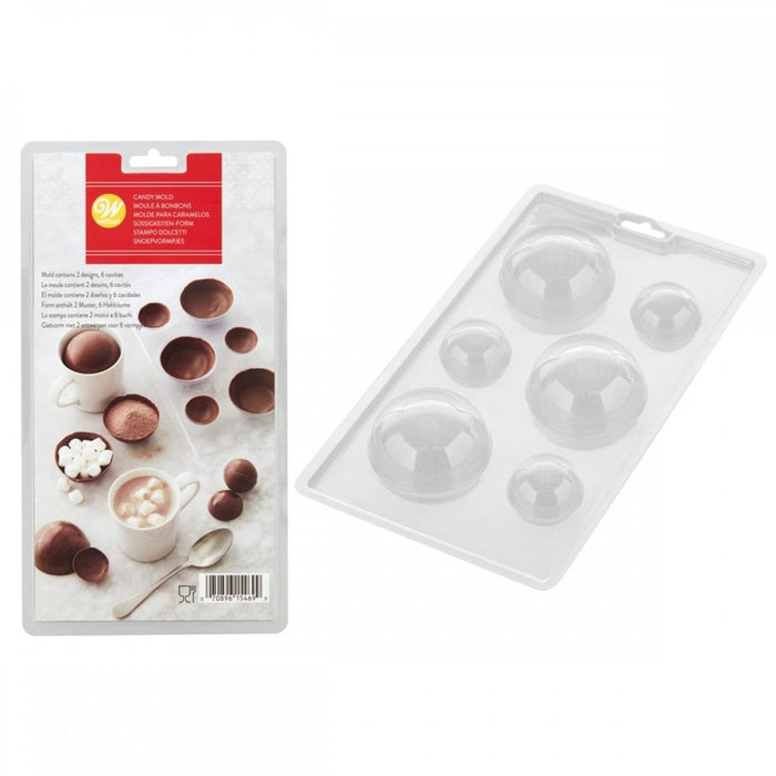 Wilton Candy Mould - Hot Chocolate Bombs
