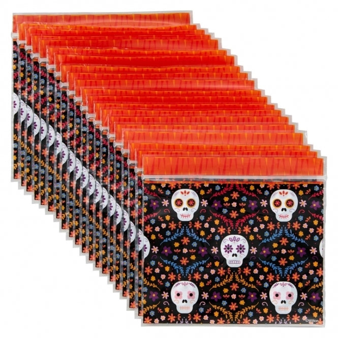 Wilton Day of the Dead Treat Bag 20pk