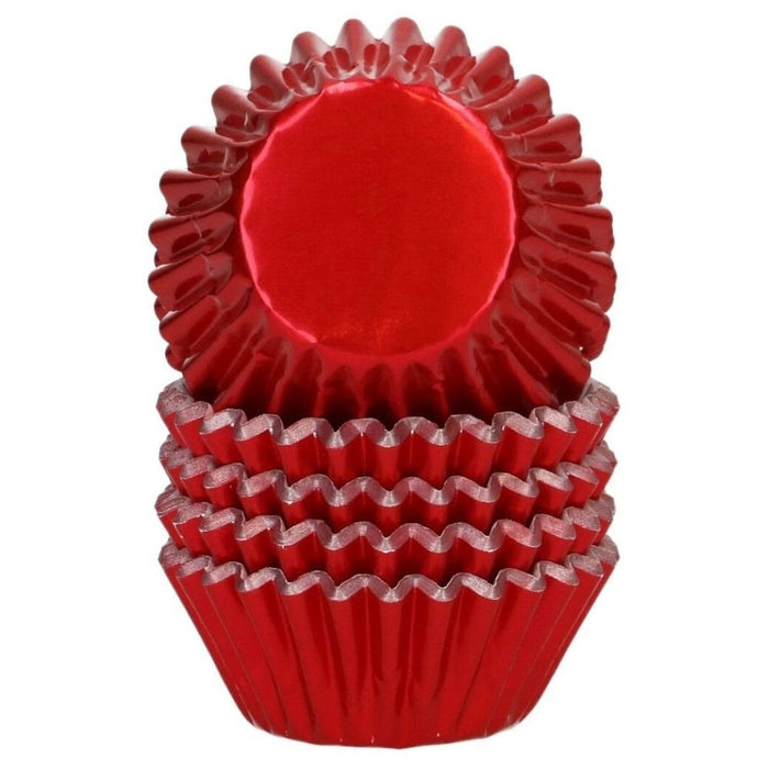 Wilton Red Metallic Mini Baking Cases x 160