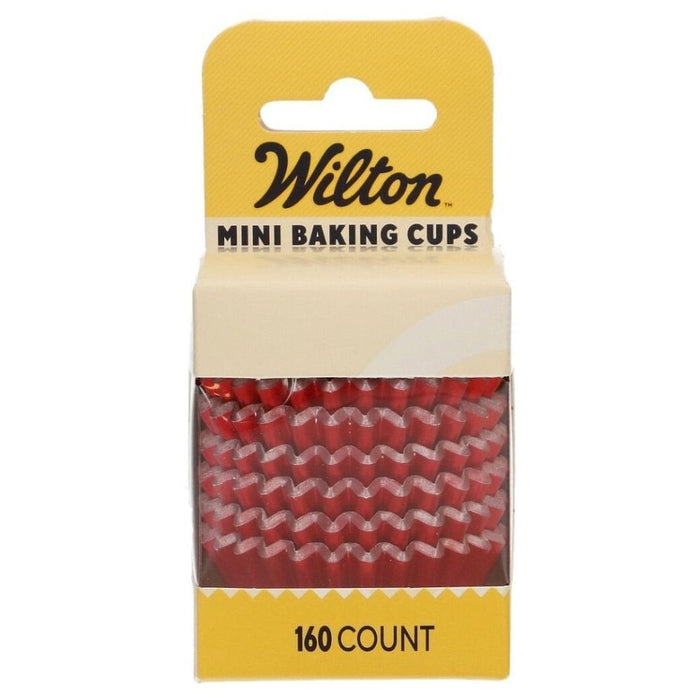 Wilton Red Metallic Mini Baking Cases x 160