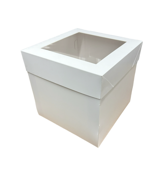 Tall Cake Box With Window - (10" X 10" X 10'')