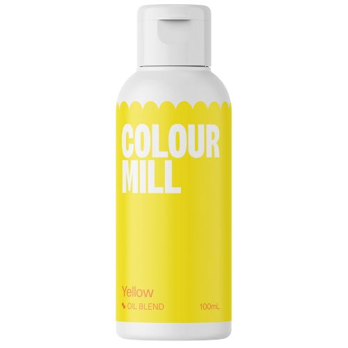 Yellow Oil Based Colouring 100ml