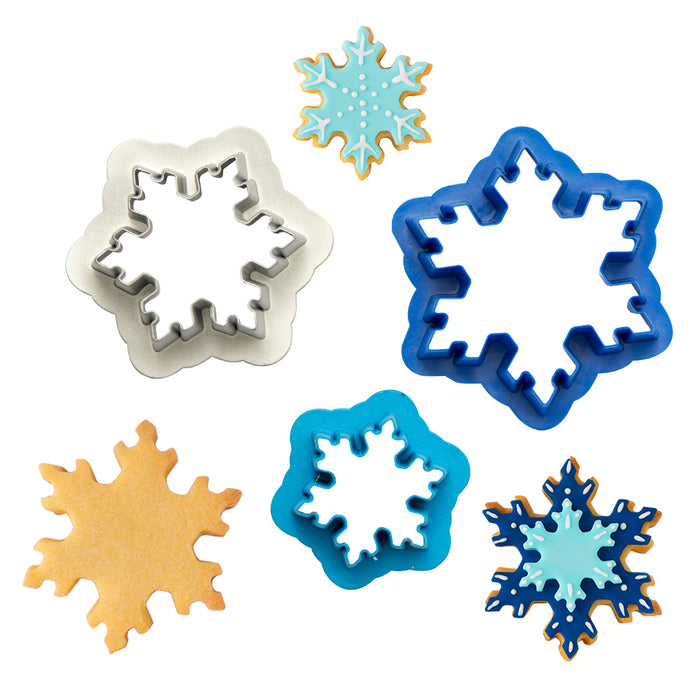 Frozen star pastry cutter