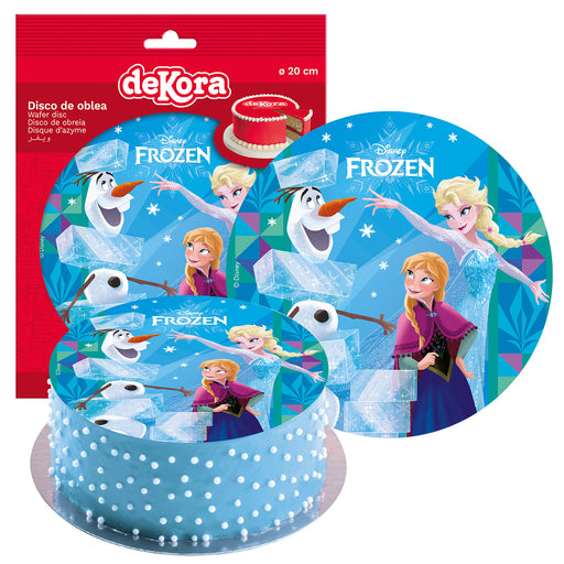 Disque gâteau en azyme Princesses Disney 15,5 cm Dékora