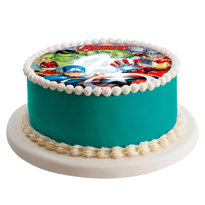 Edible 8" (20cm) Avengers Cake Disc