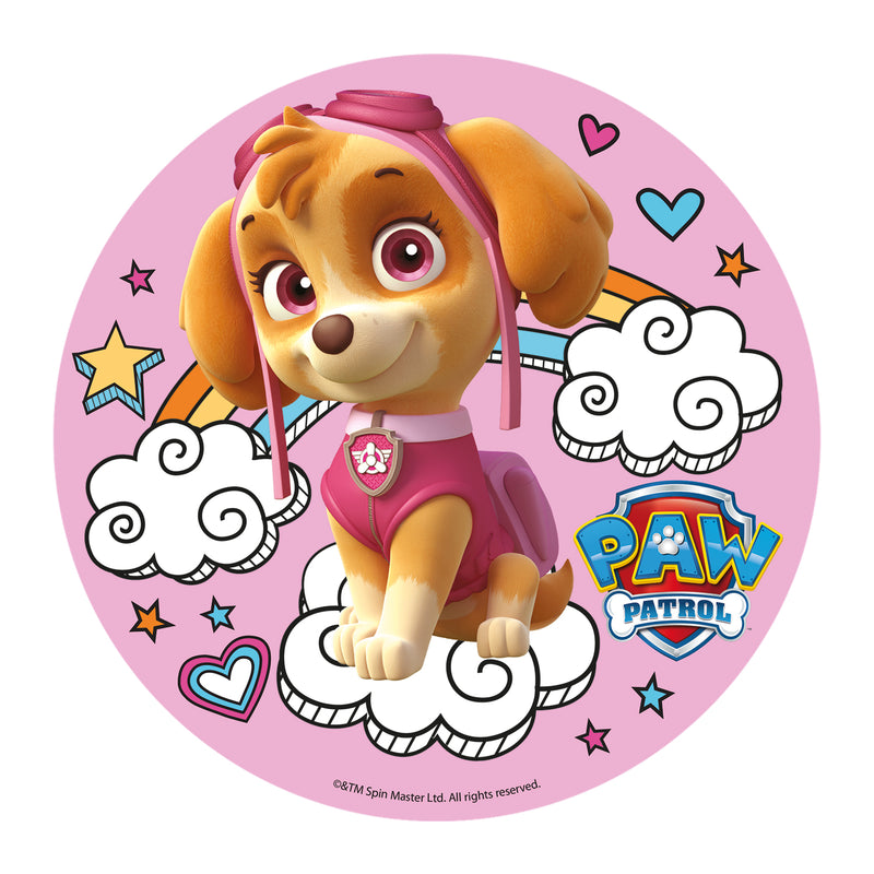 Edible 8" (20cm) Skye Patrol Cake Disc