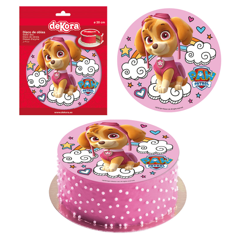 Edible 8" (20cm) Skye Patrol Cake Disc