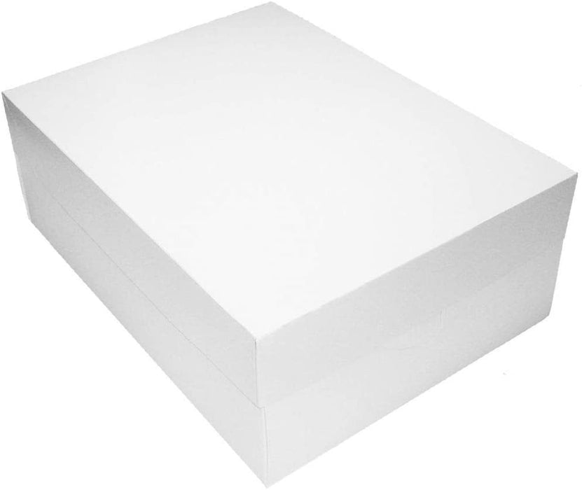 Oblong White Cake Box - 16" x 12"