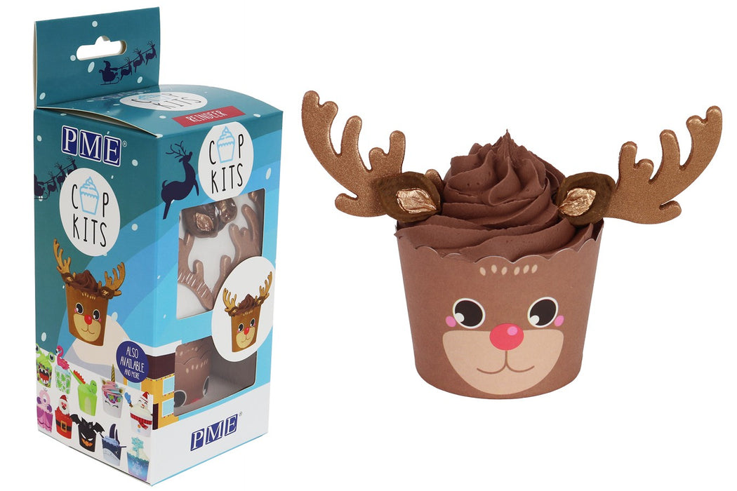 PME : CupKit - Rudolf Cupcake Decorating Kit