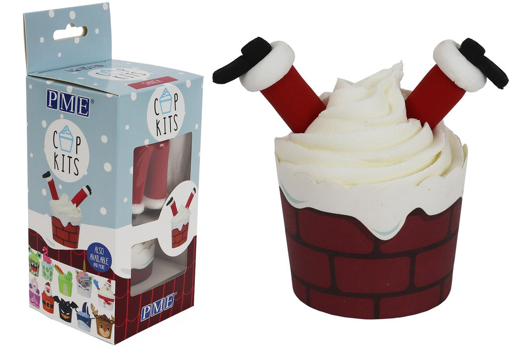 PME : CupKit - Santa Cupcake Decorating Kit