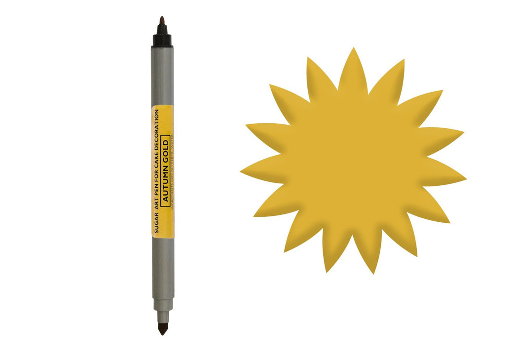 Sugarflair Art Pen - Autumn Gold