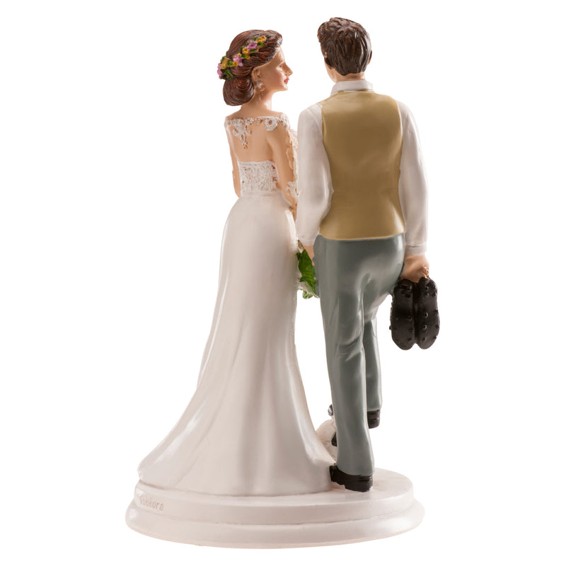 Football Wedding Couple 20cm