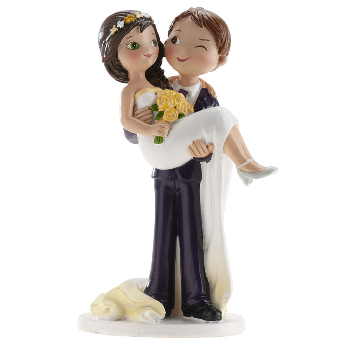 Wedding Couple Winking Eye 16cm