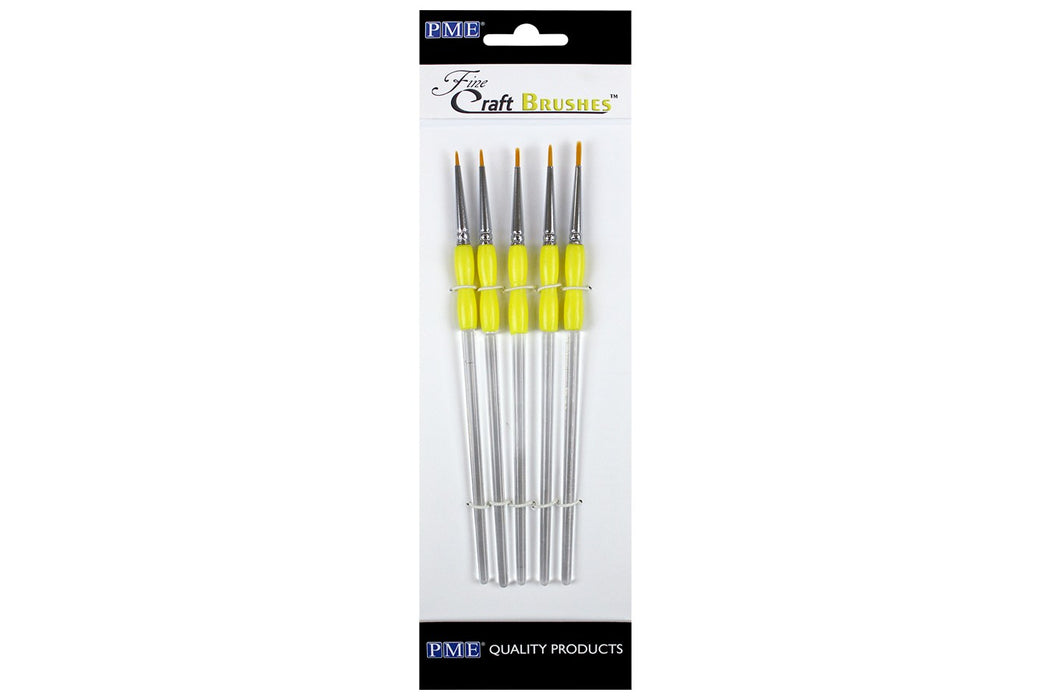 Fine Craft Brush Set - Set of 5 Brushes