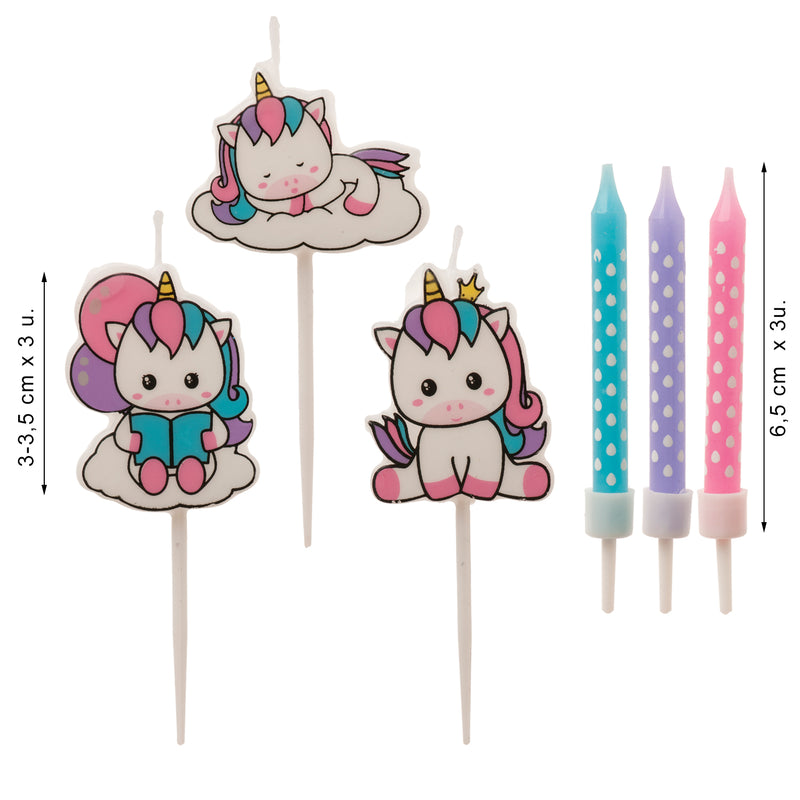 Unicorn Mix Candles