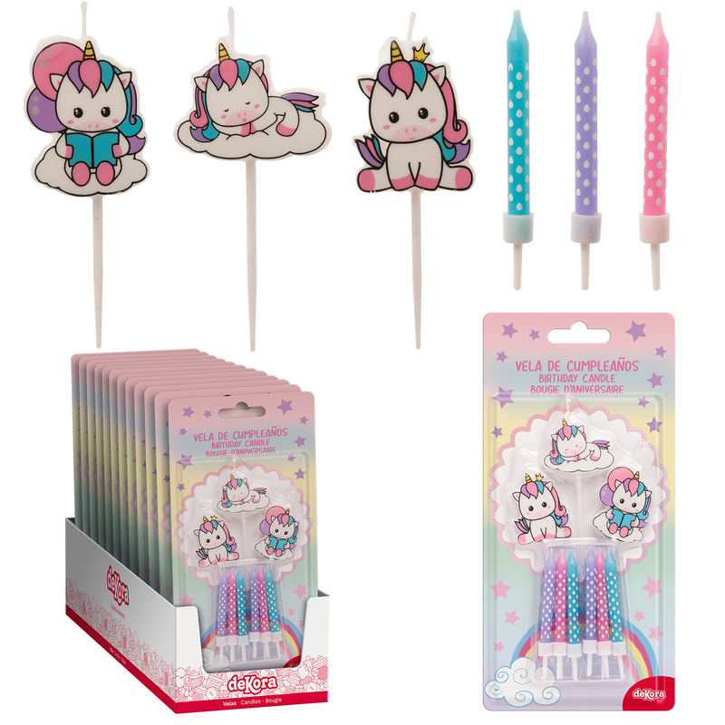 Unicorn Mix Candles