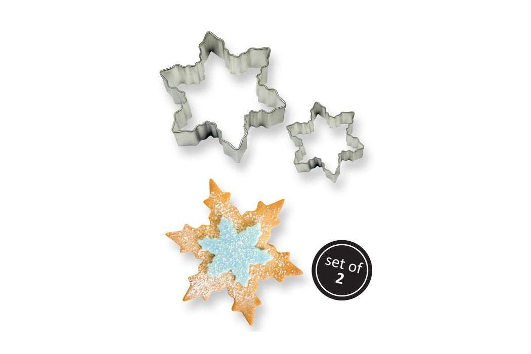 Stainless Steel Cutter: Snowflake 2 Set
