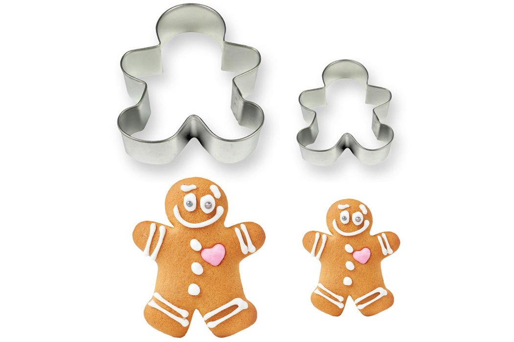 Metal Cookie & Cake Cutter: Gingerbread Man