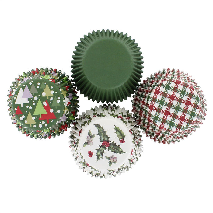 100 Vintage Christmas Baking Cases