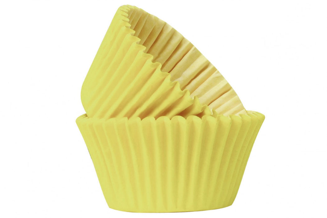 Professional Quality Cupcake Cases: Yellow 50pk