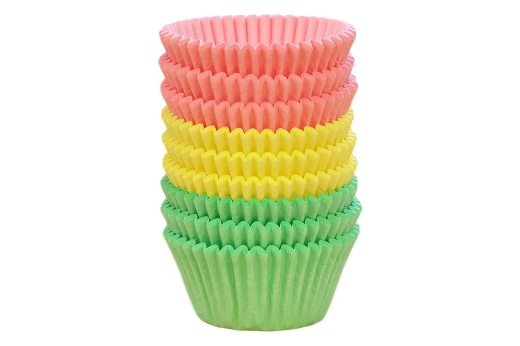 Professional Muffin Cases - Assorted Pastel Colours 144pk