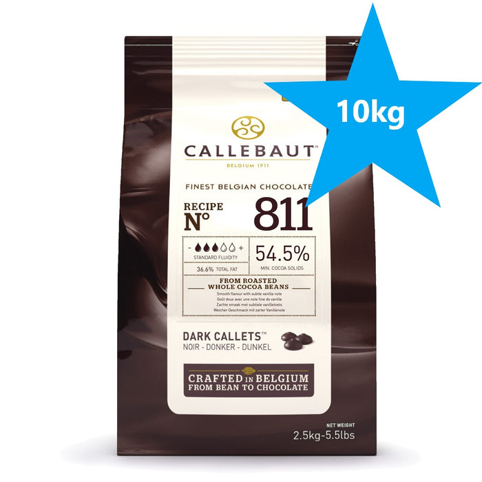 Belgian Callebaut Dark Chocolate 54.5% 10 kg