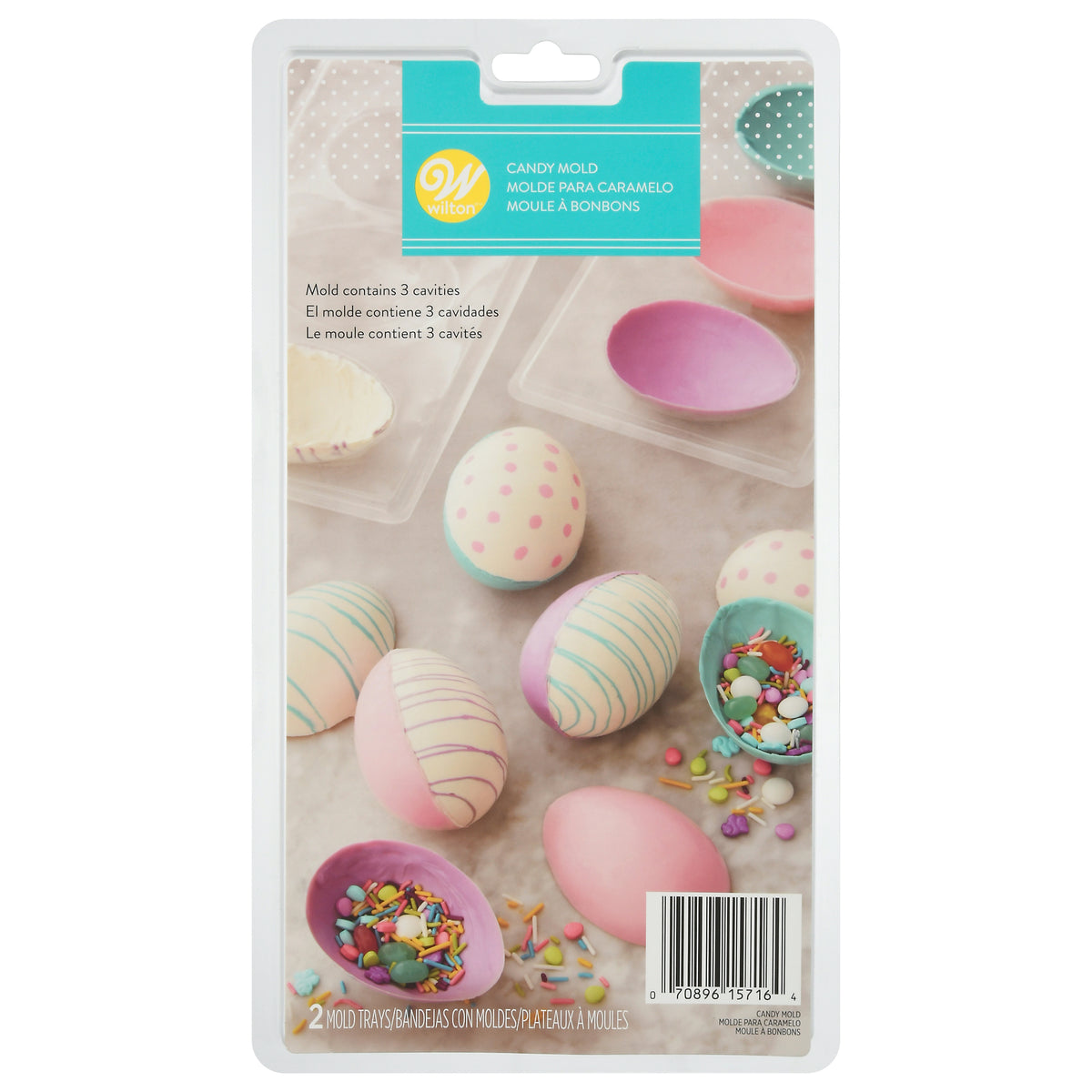 Bakeworld 6 Mini Chocolate Egg Moulds Smooth — Bakeworld.ie