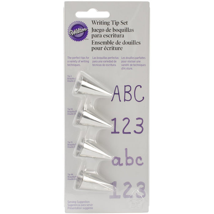 Wilton : Writing Tip Set - Carded